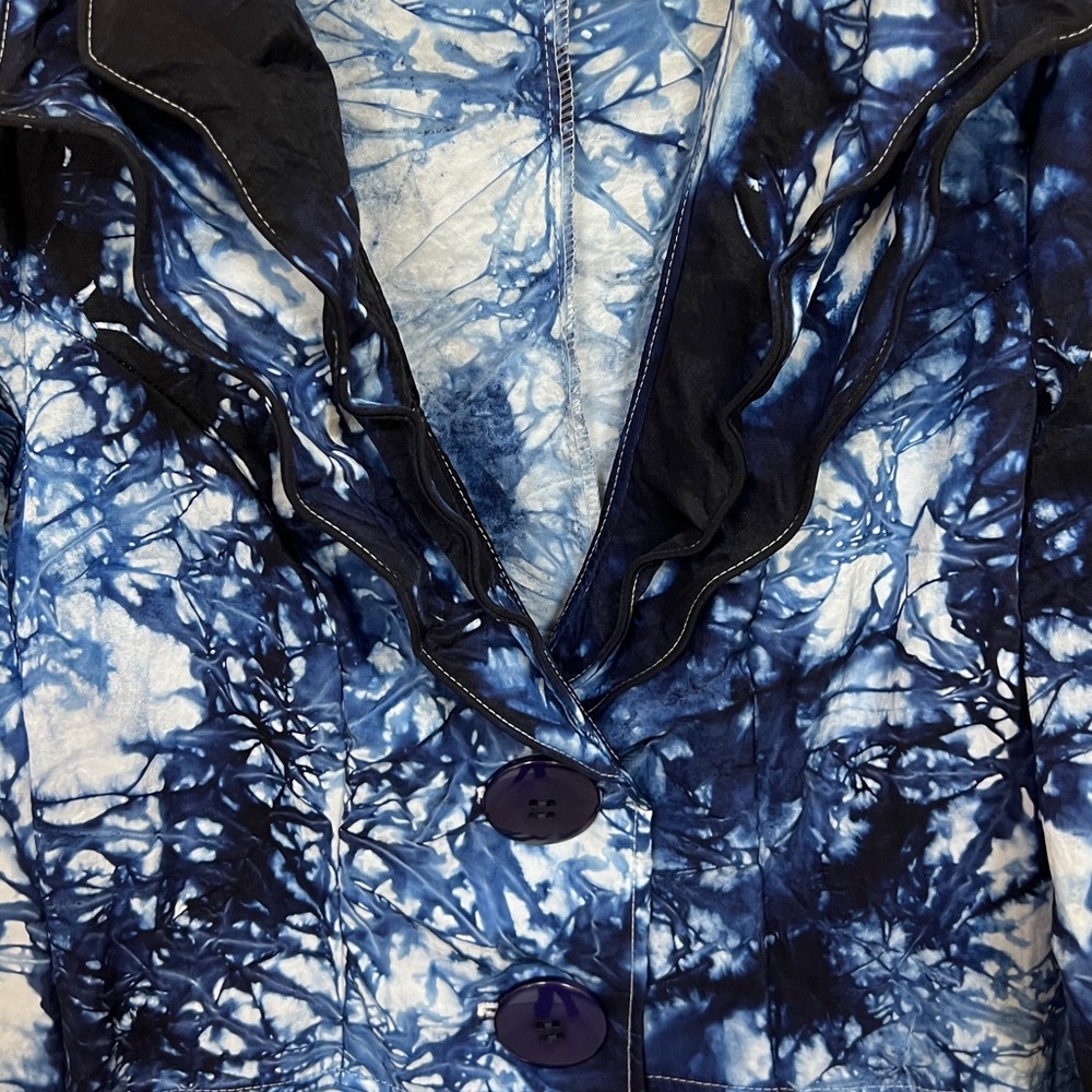 Tie-Dye Button-Up Jacket - Picture 5 of 9